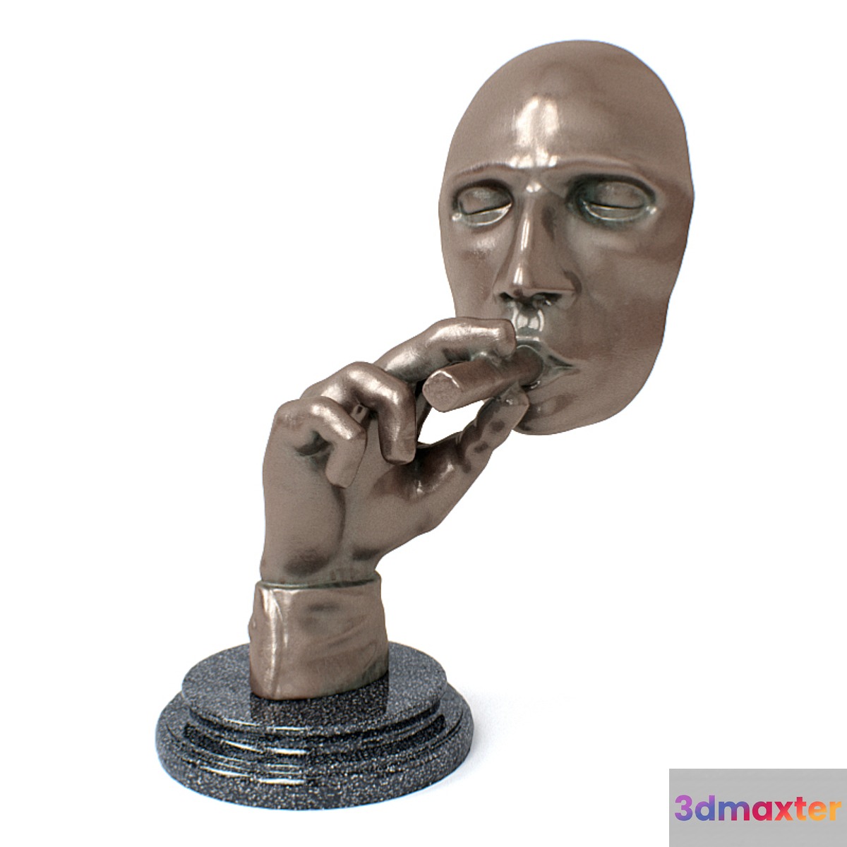 Statuette of a smoking head