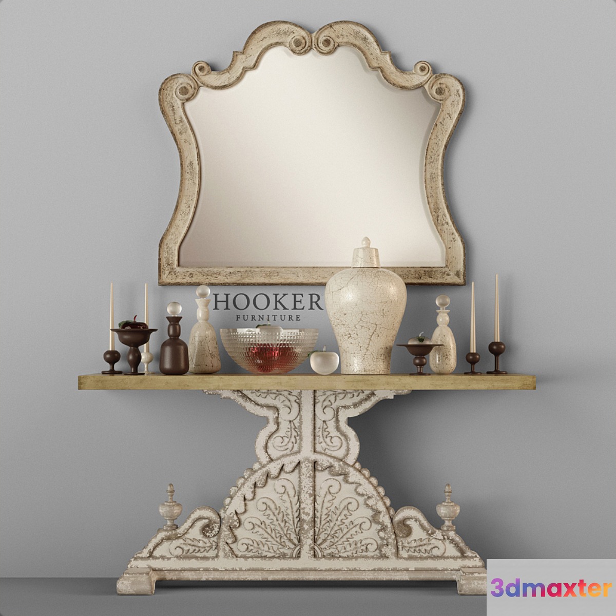 Hooker Console Table Mirror