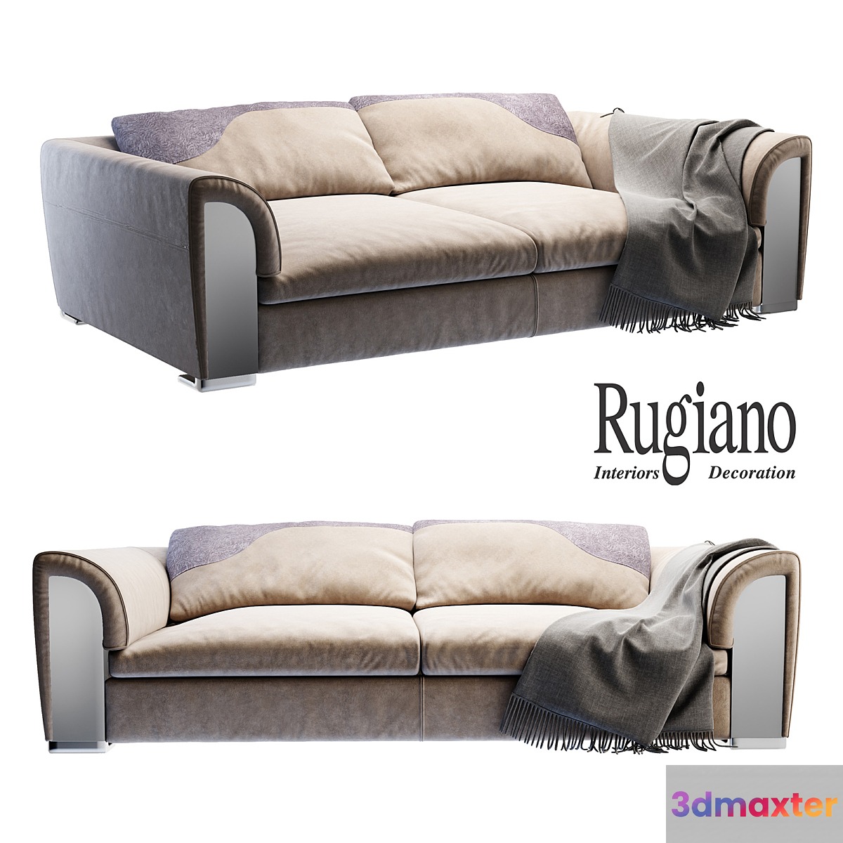 Sofa Rugiano Memphis 3D Max