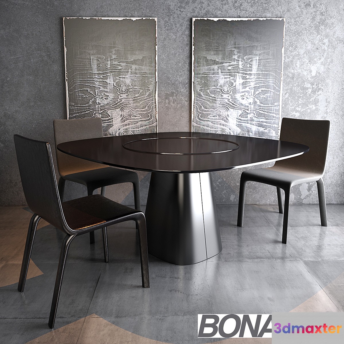 Bonaldo Mythos table 3D Max