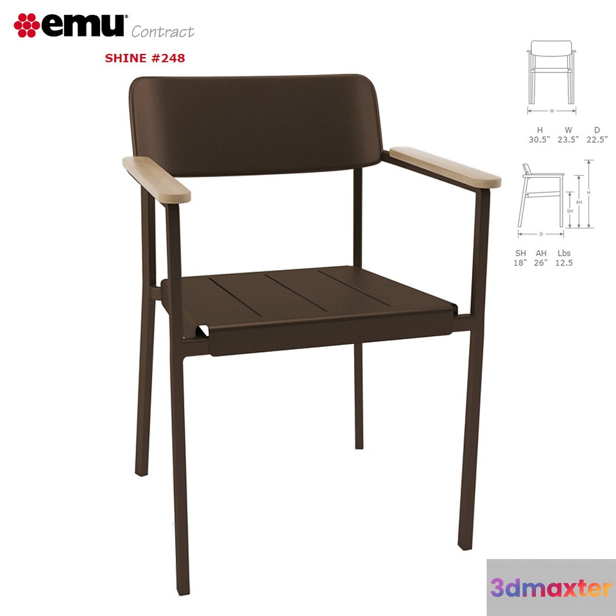 Shine Chair by Arik Levy 3D Max