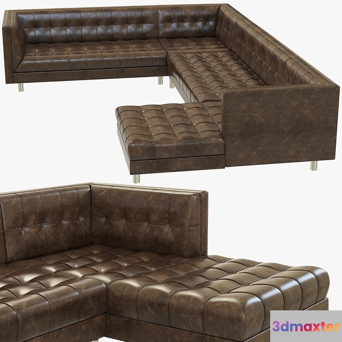 Bernhardt Dunhill Sectional Sofa 3D Max