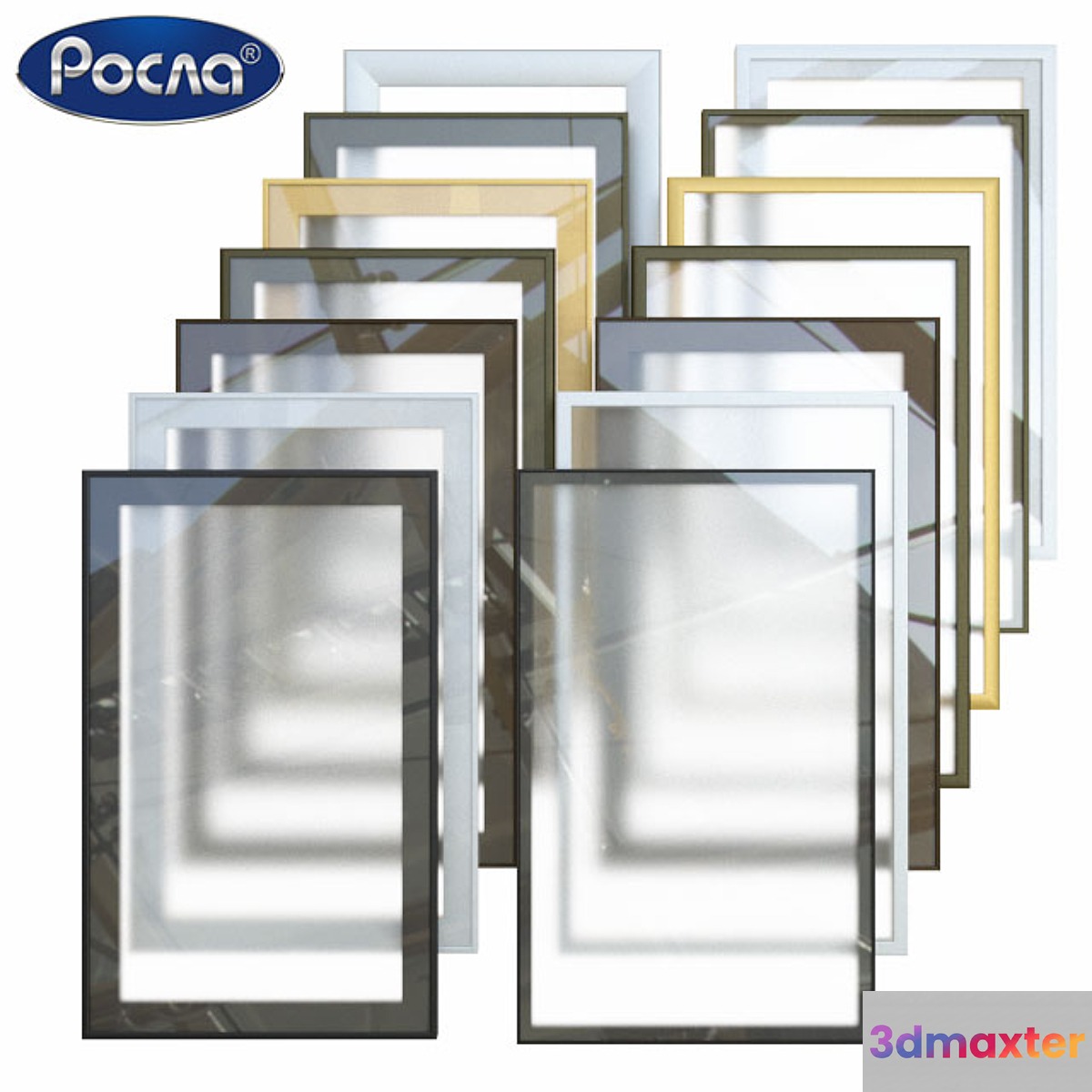 Furniture facades made of aluminum profile systems 