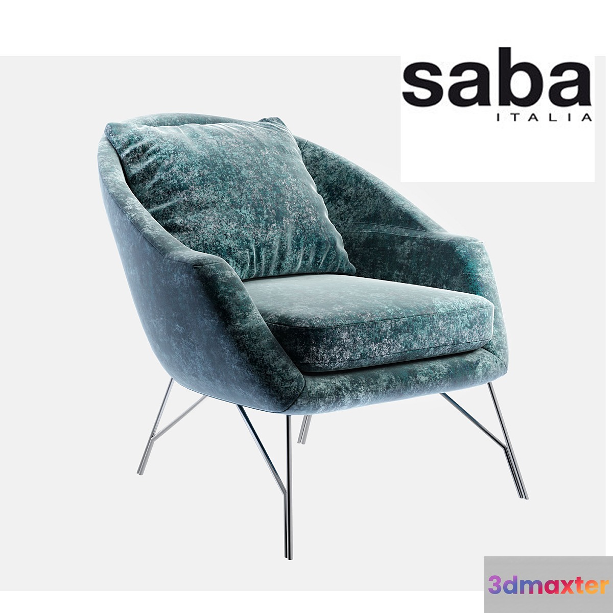 Saba Italia Chillout armchair 3D Max