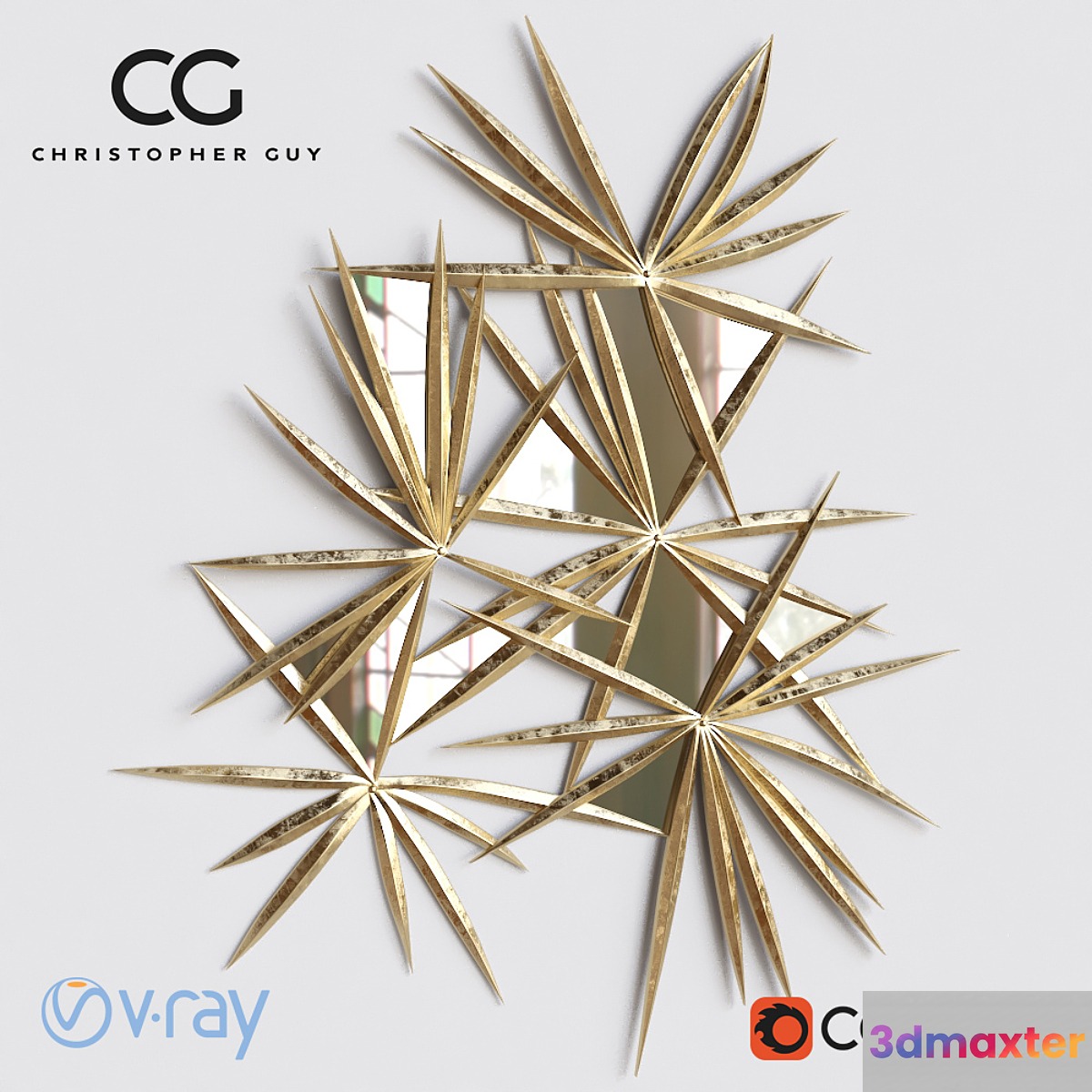 Christopher Guy Stellaire Mirror (50-3041)