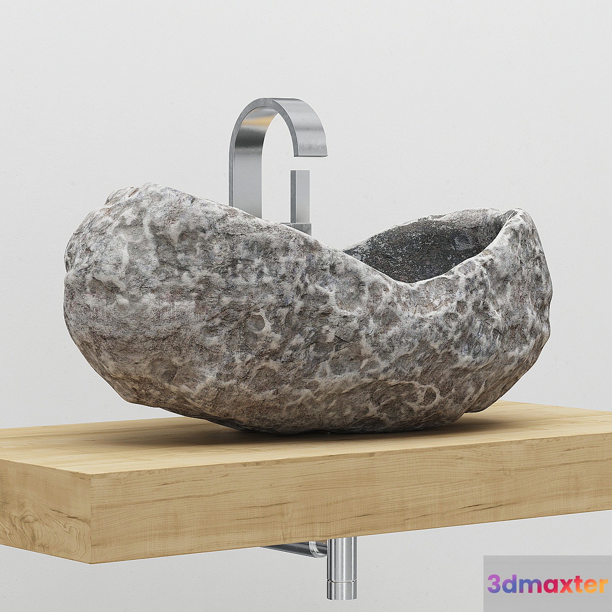 Stone sink bathroom