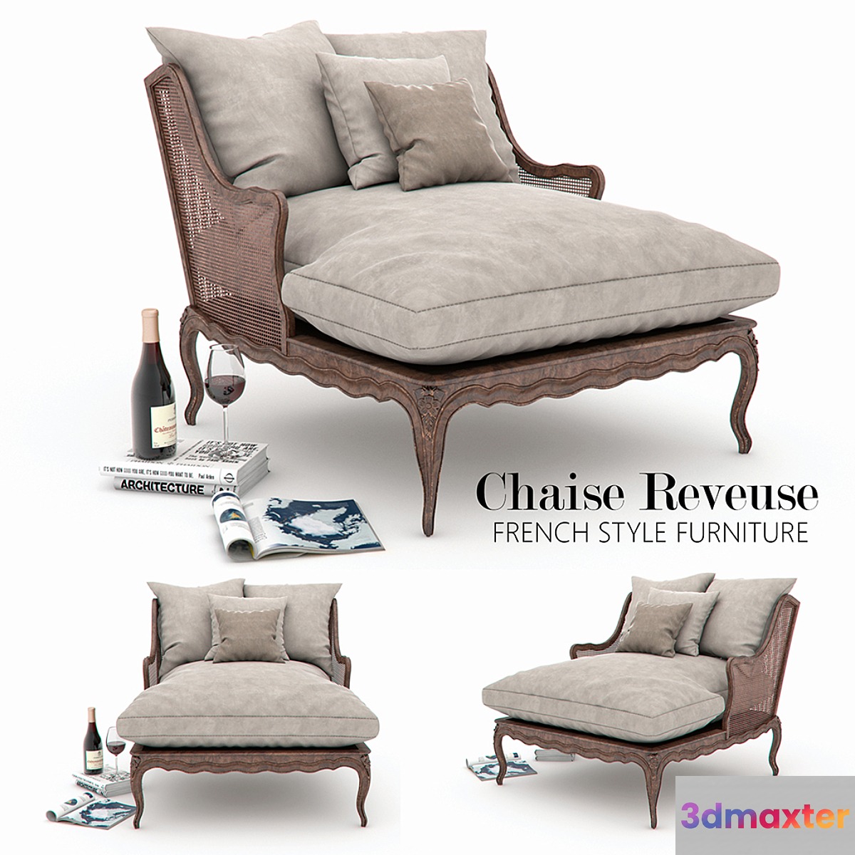 Chaise Reveuse FRENCH STYLE FURNITURE