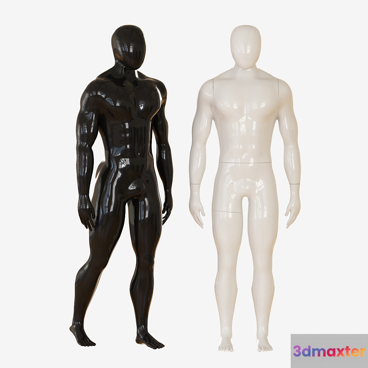 Faceless Mannequin 3D Max