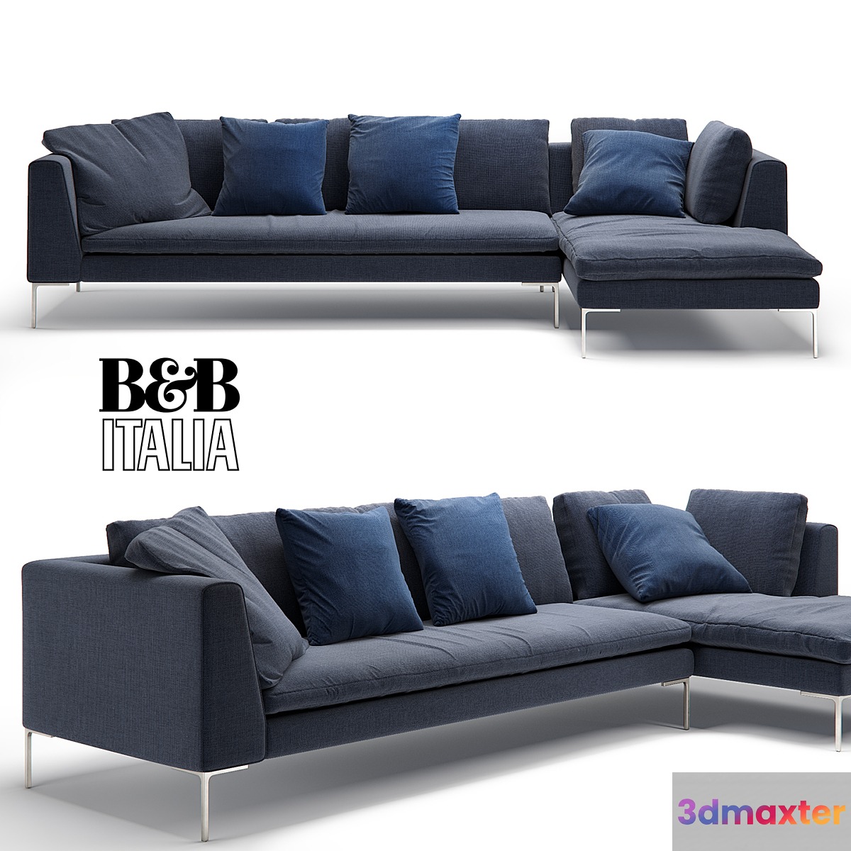 B&B Italia Charles 20° 3D Max