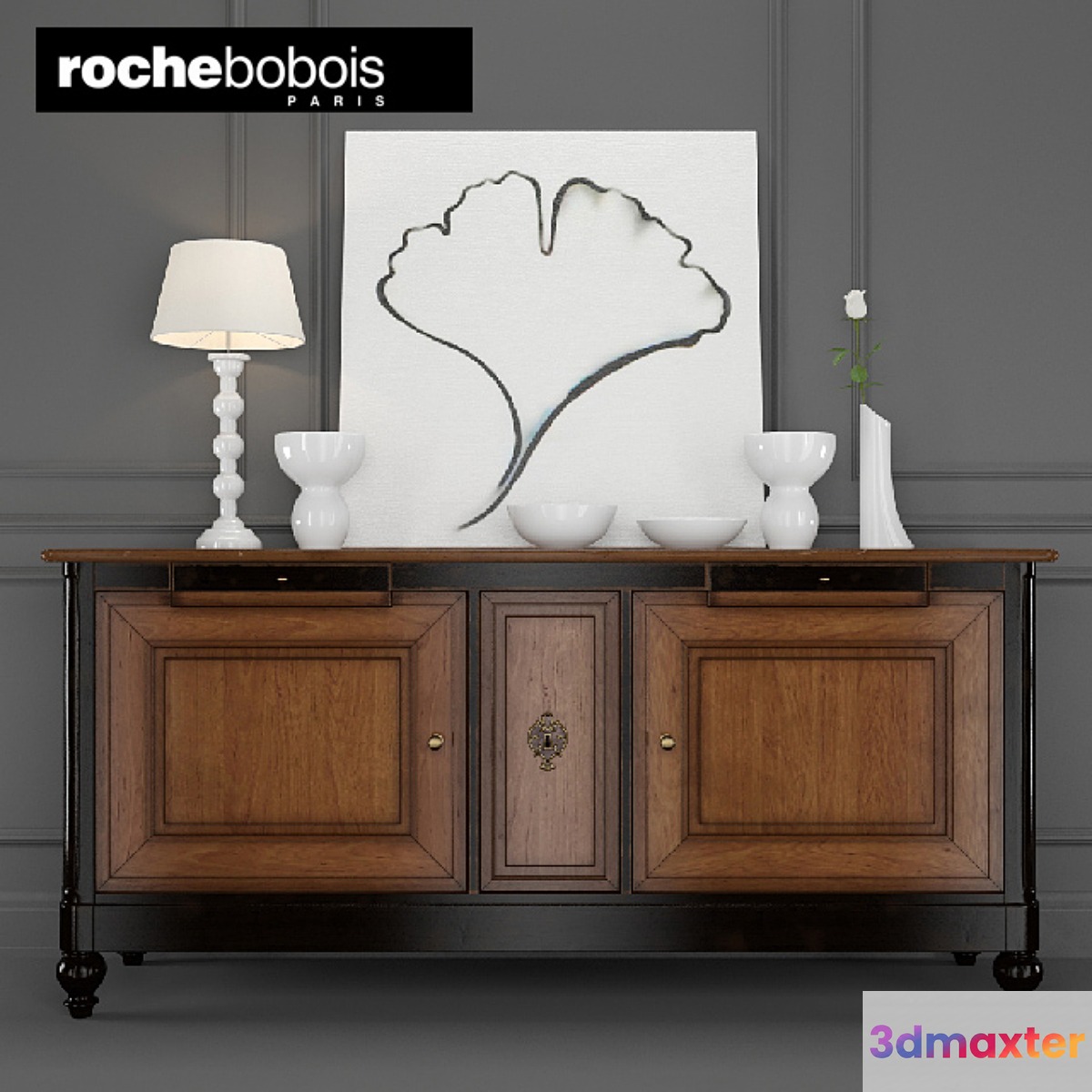 Chest Roche Bobois Villandry 3D Max