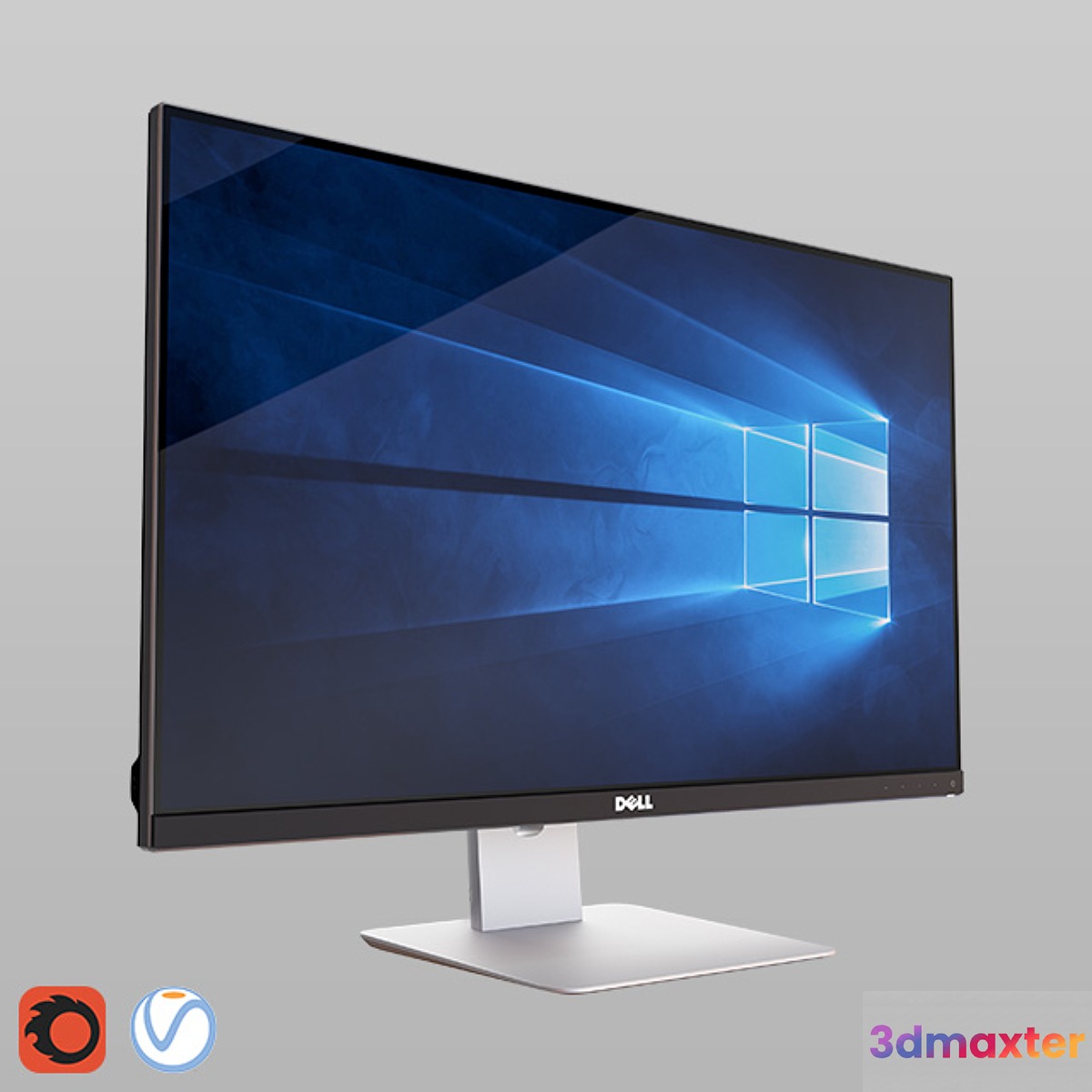 Dell S2415h Monitor 3D Max