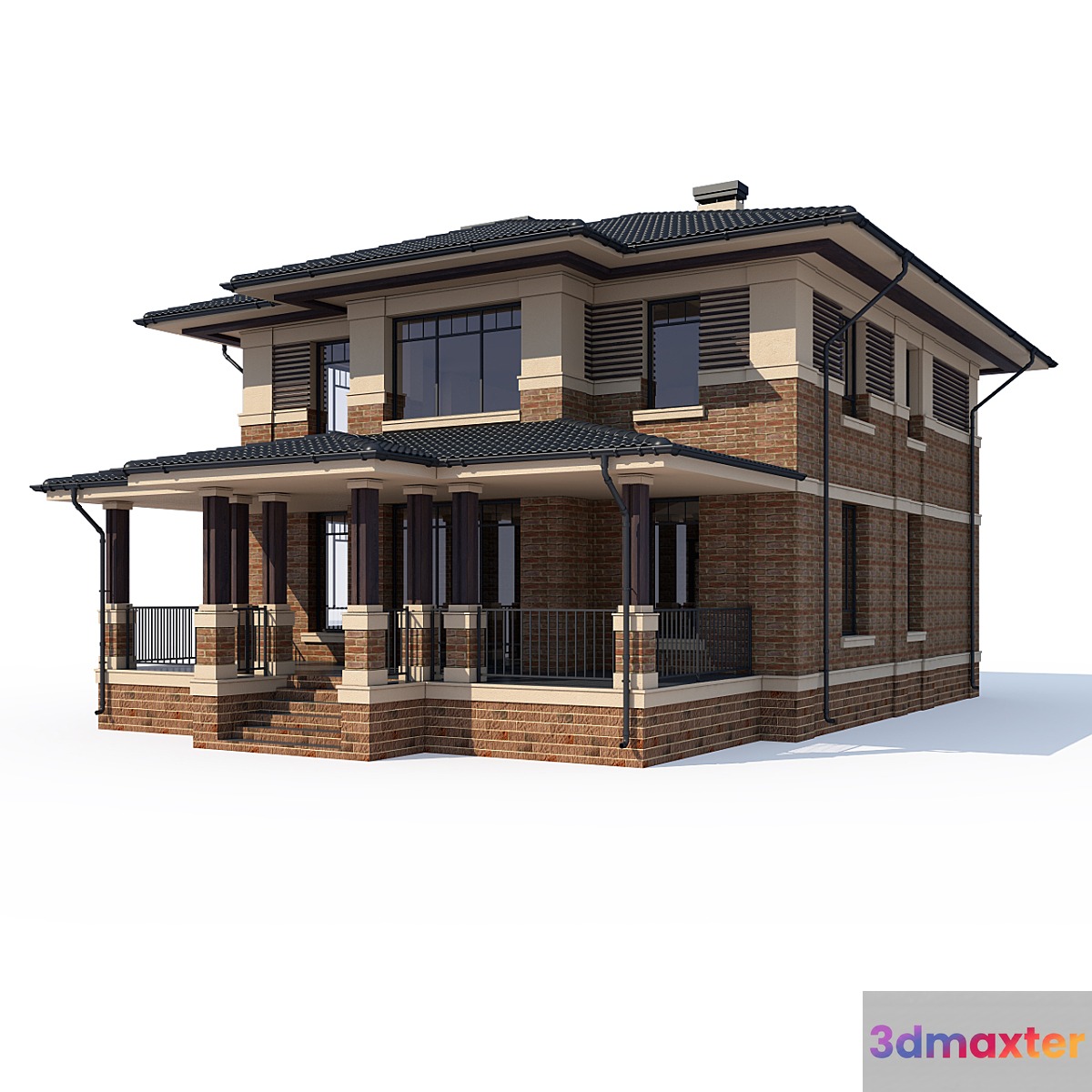 ABS House V54 3D Max