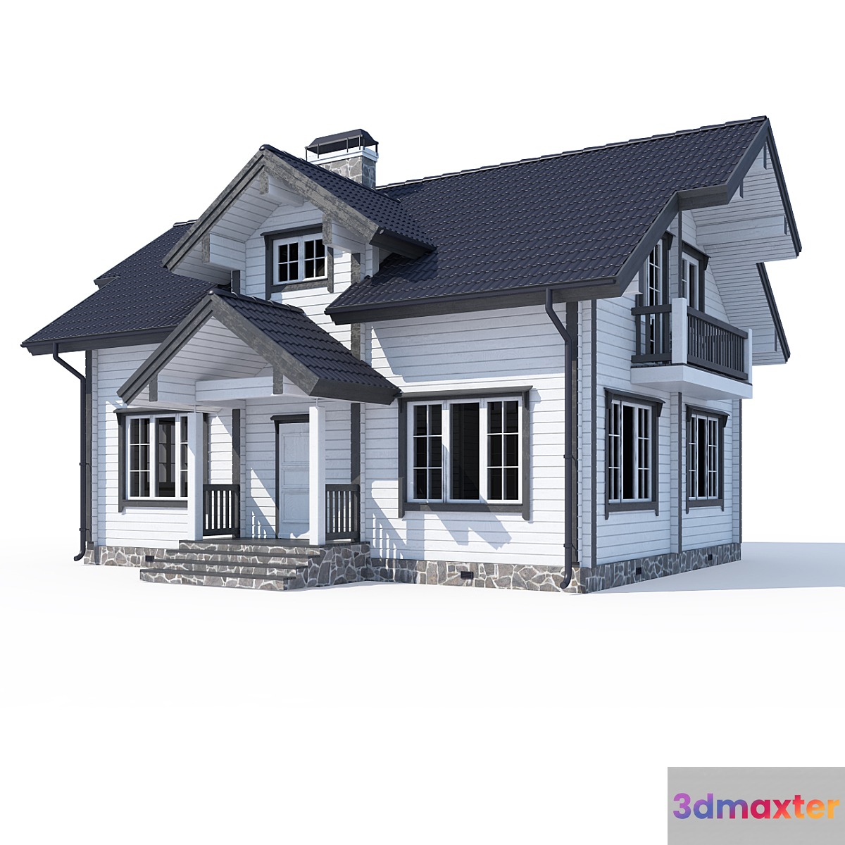 ABS House V57 3D Max