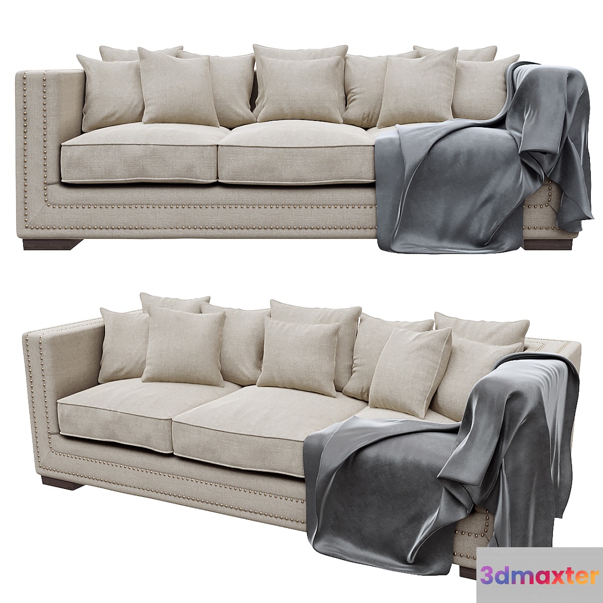 Sofa Dantone Toulouse 3D Max