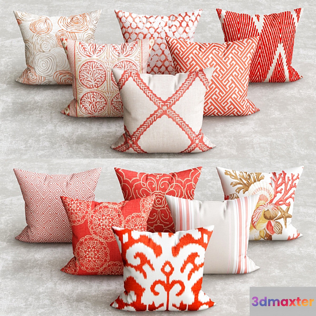 ST JOHN COLLECTION Salomon Pillow 3D Max