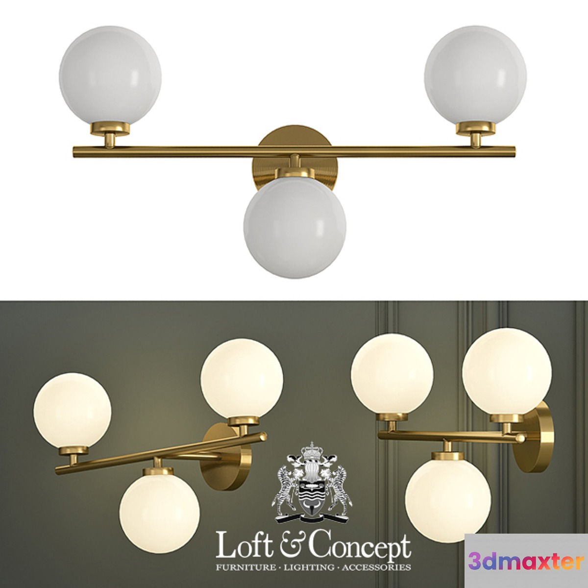 Sconce Wall Lamp Bubble Chandelier Triple