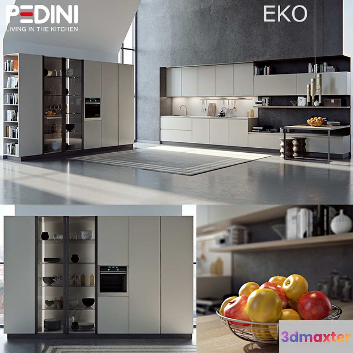 Kitchen Pedini Eko set2 (v-ray) - No.2