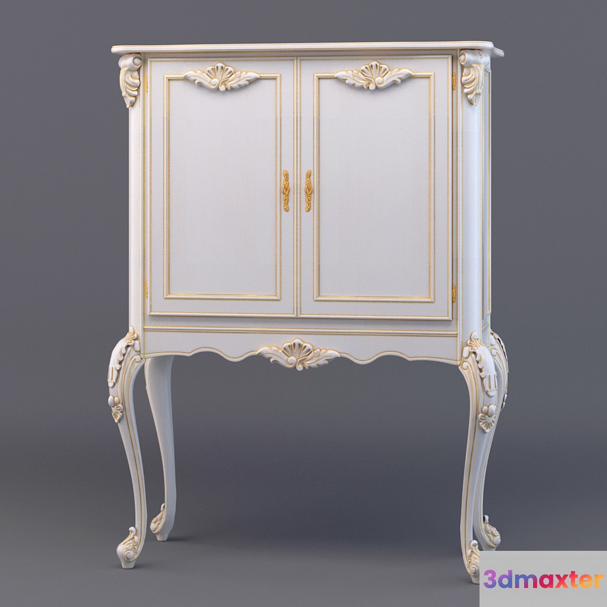 CAVIO bar cabinet 3D Max