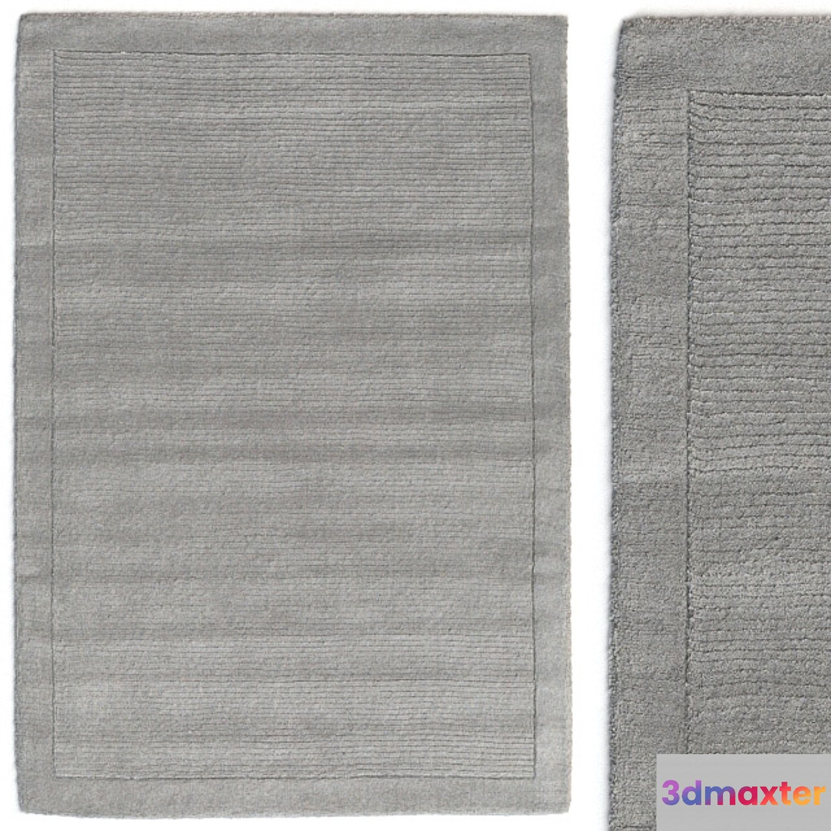 Carpet Benuta Uni Wool Gray Rug 3D Max