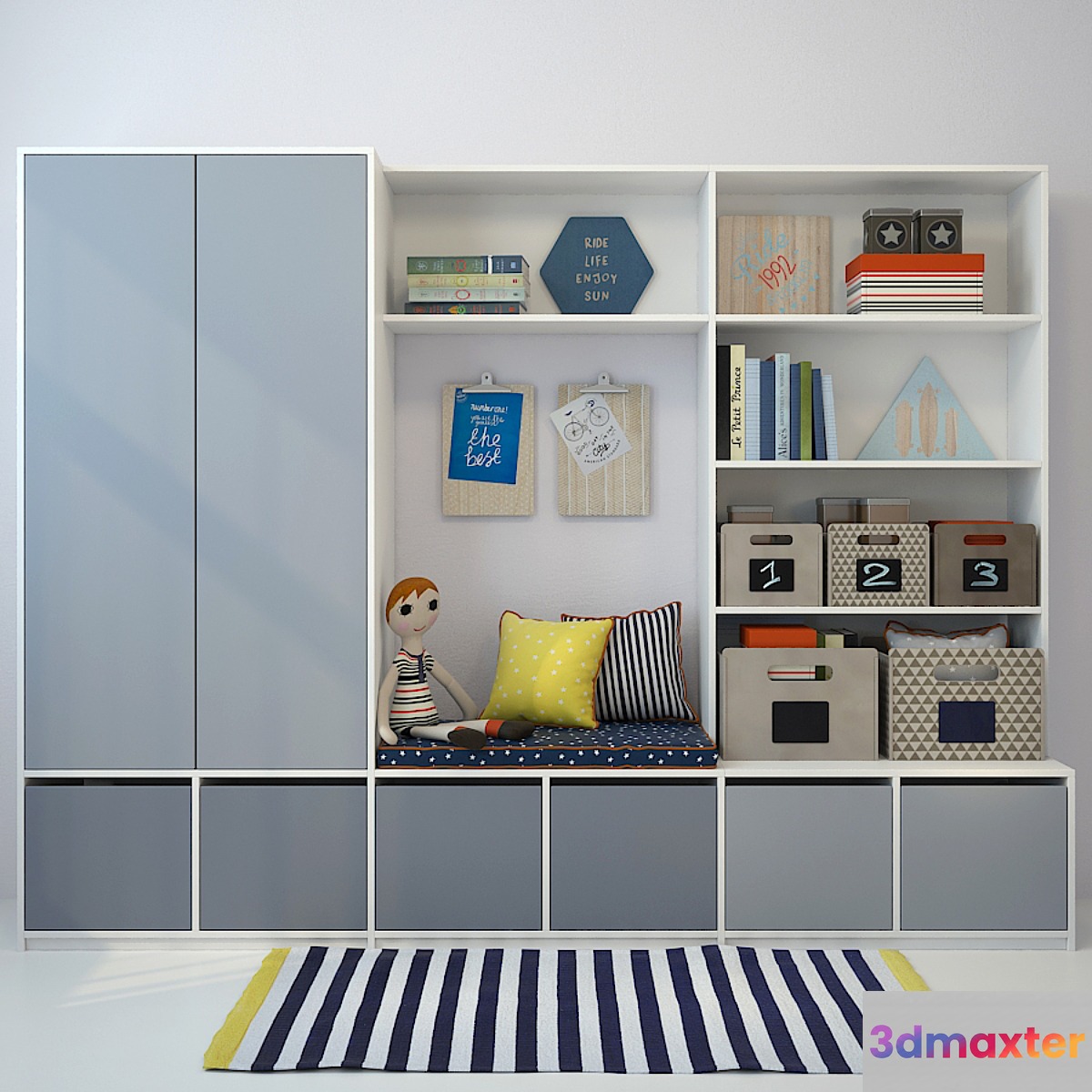 Children's furniture and accessories 6 3D Max