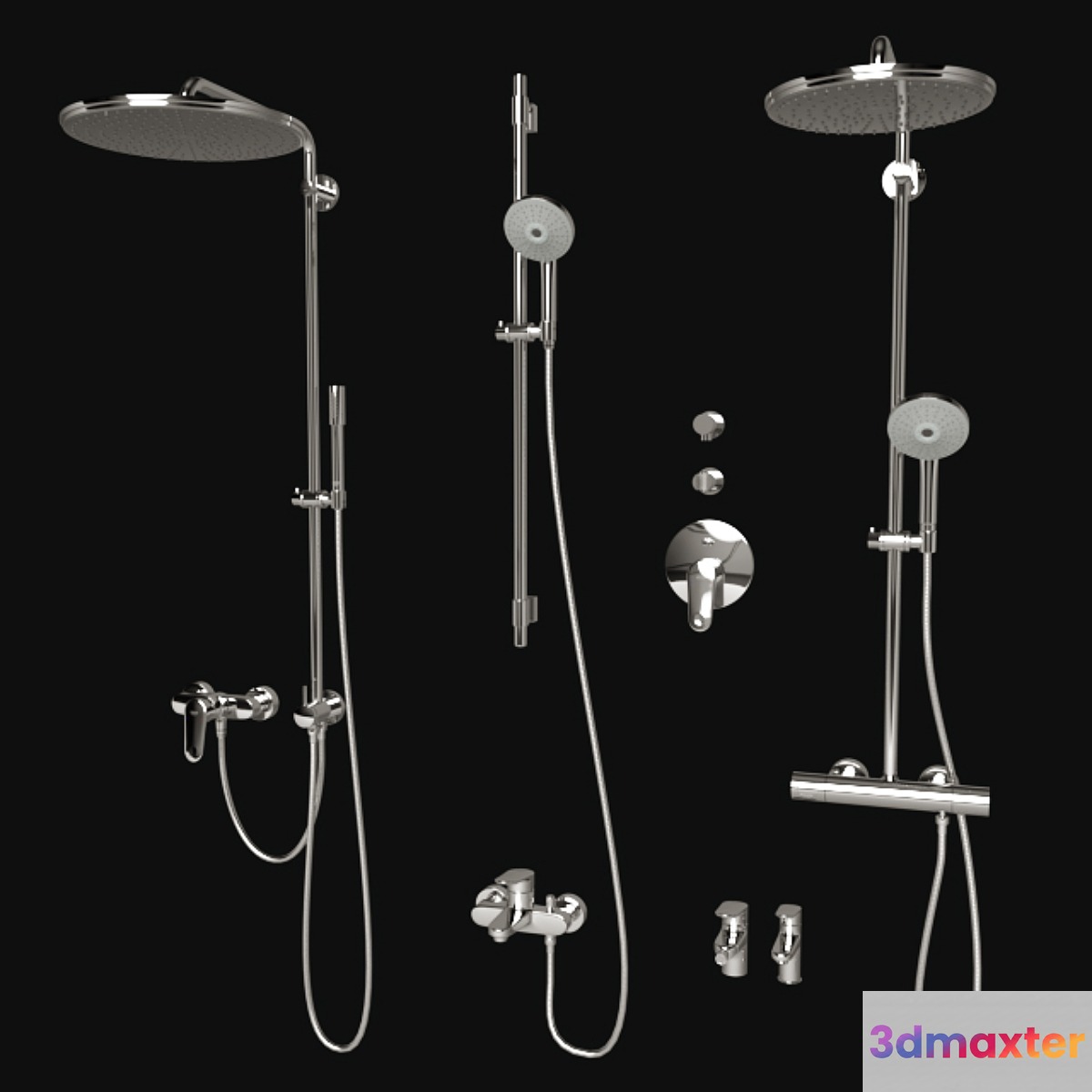 Grohe - Europlus _ Rainshower Cosmopolitan 3D Max