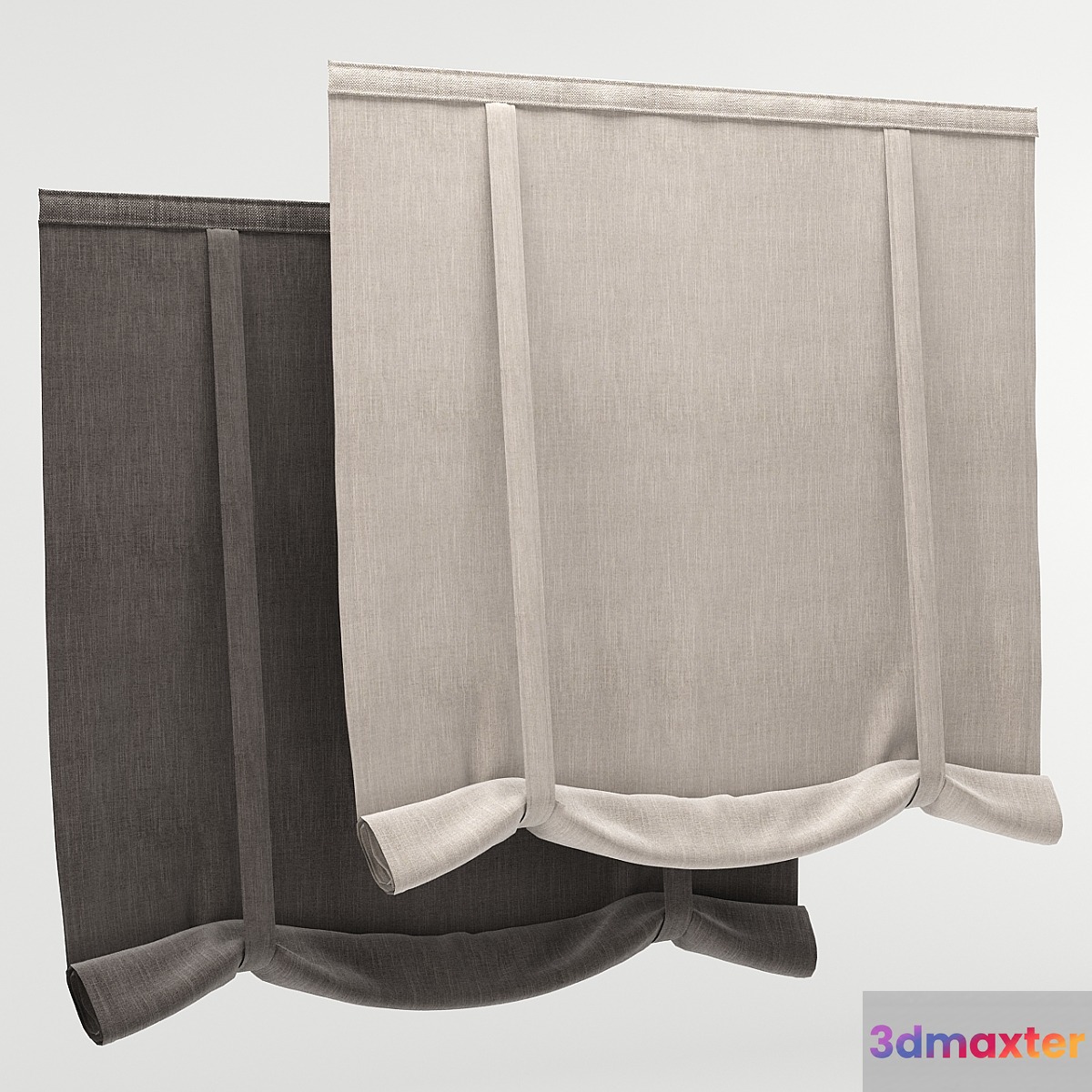 Roman blind 39 3D Max