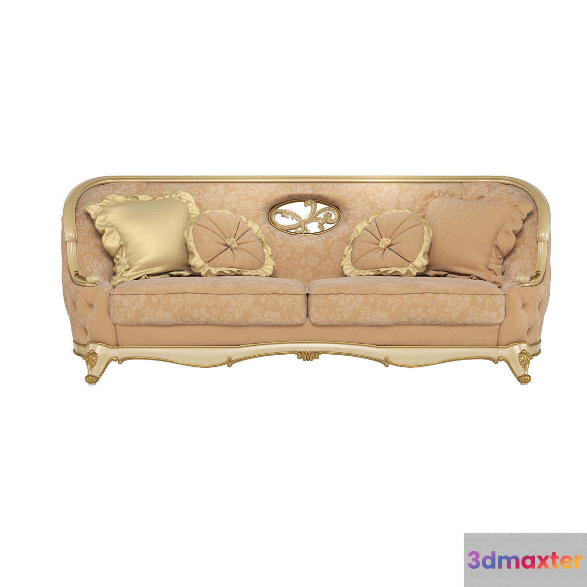 Sofa 3 post Frandiss Coll. C 2017 3D Max