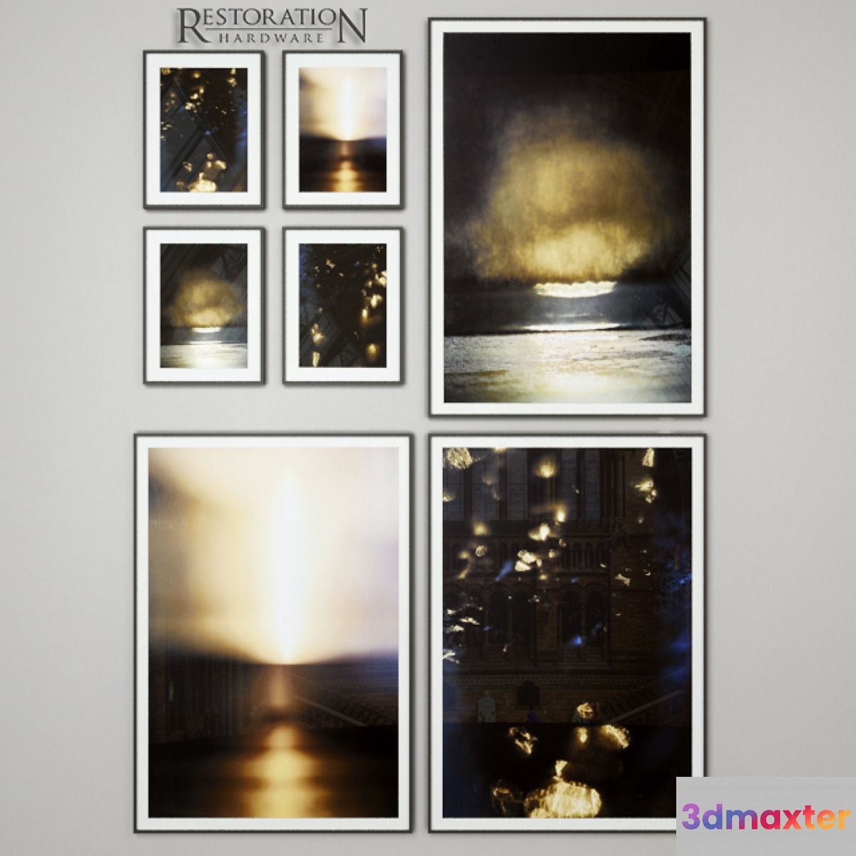RH Alex Del Rio Warm Beam 3D Max