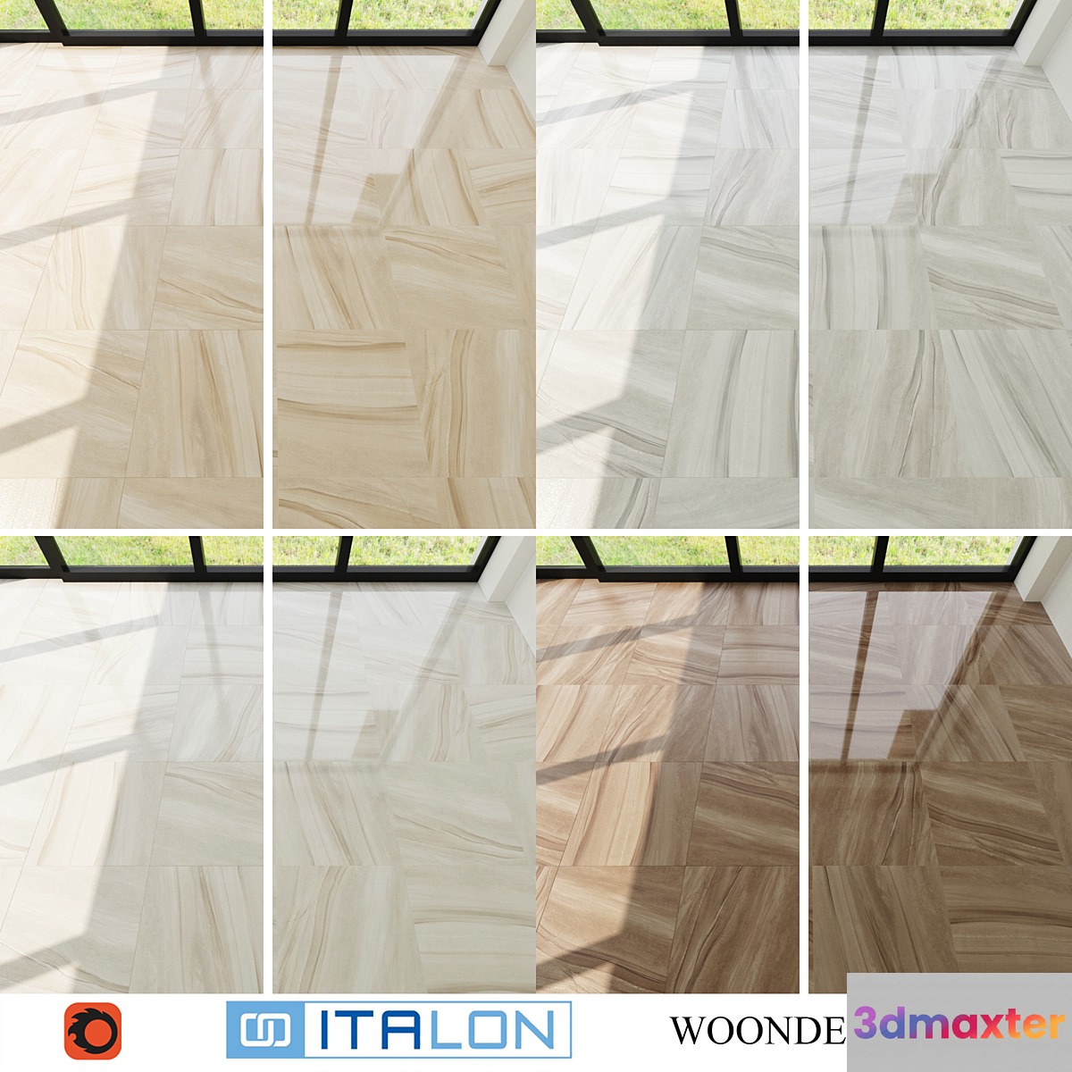 ITALON_WONDER 60x60 3D Max