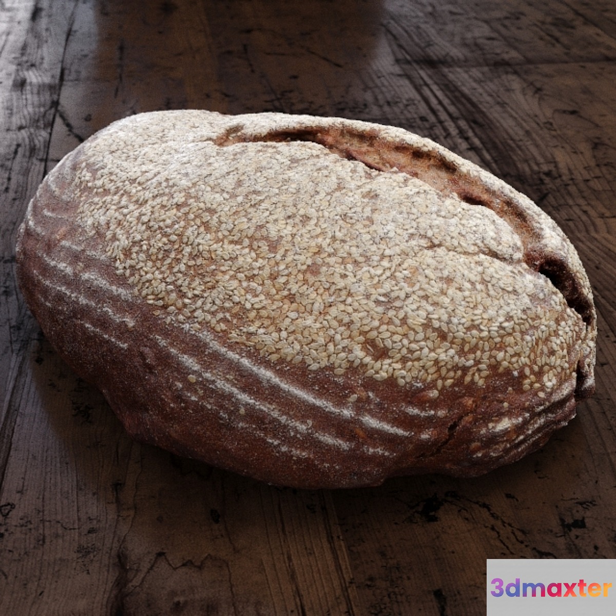 Farmer's bread 3D Max