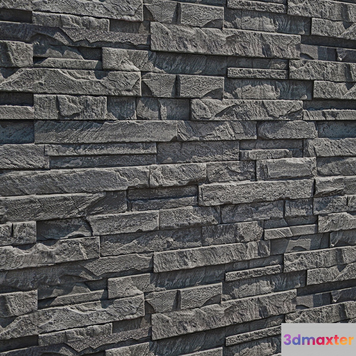 Stone wall - No.2 3D Max