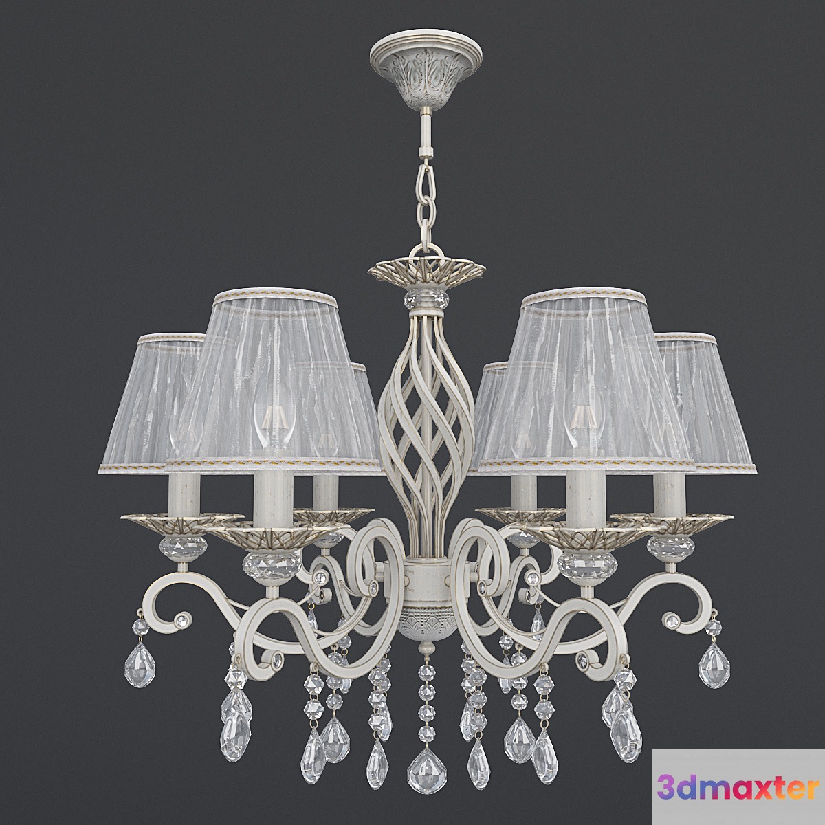 Maytoni Elegant 3 ARM247-06-G 3D Max