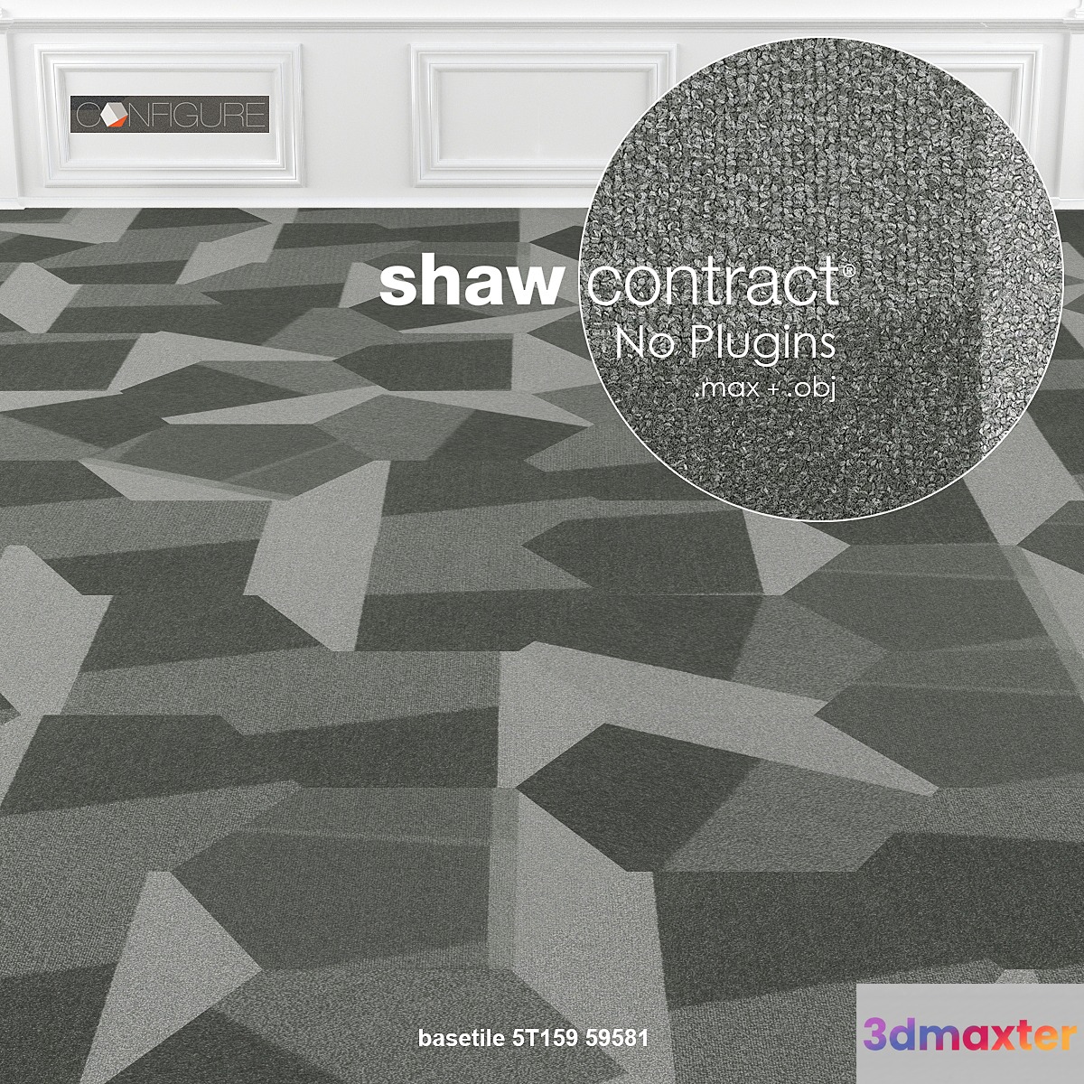 Shaw Carpet Configure Base Tile