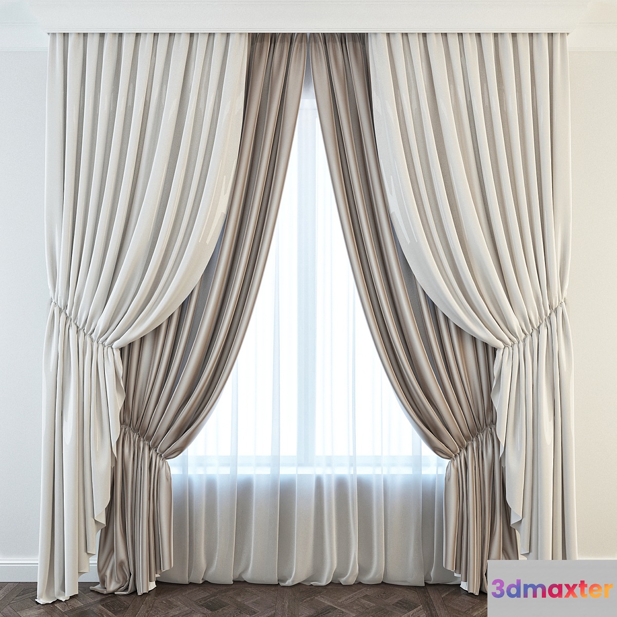 Curtain 3D Max