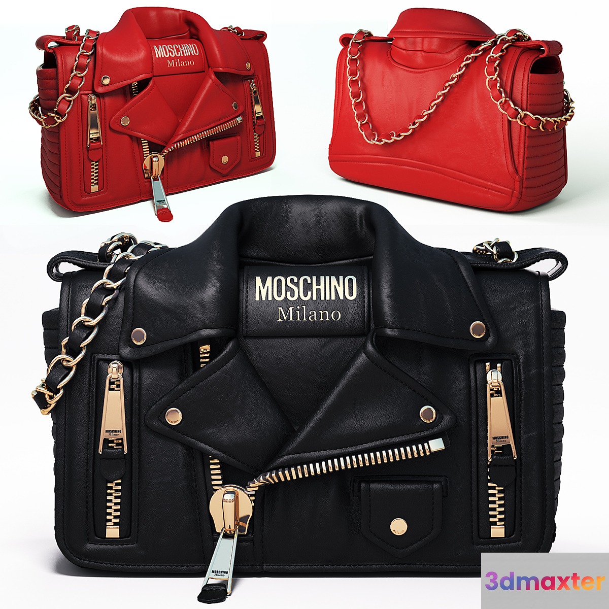 MOSCHINO bag 3D Max