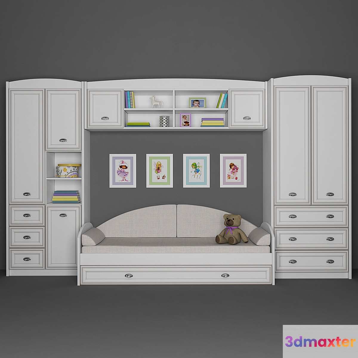 Furniture for children Salerno Gerbor. Part 1