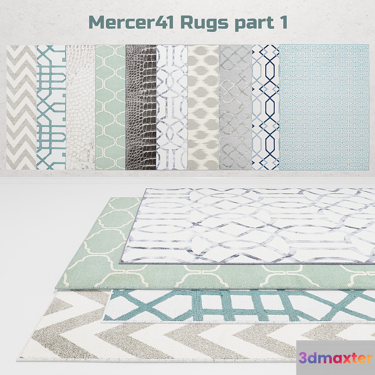 Mercer41 Rugs part 1 3D Max