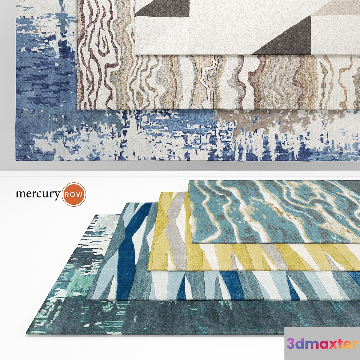 Mercury Row rugs part 1 3D Max