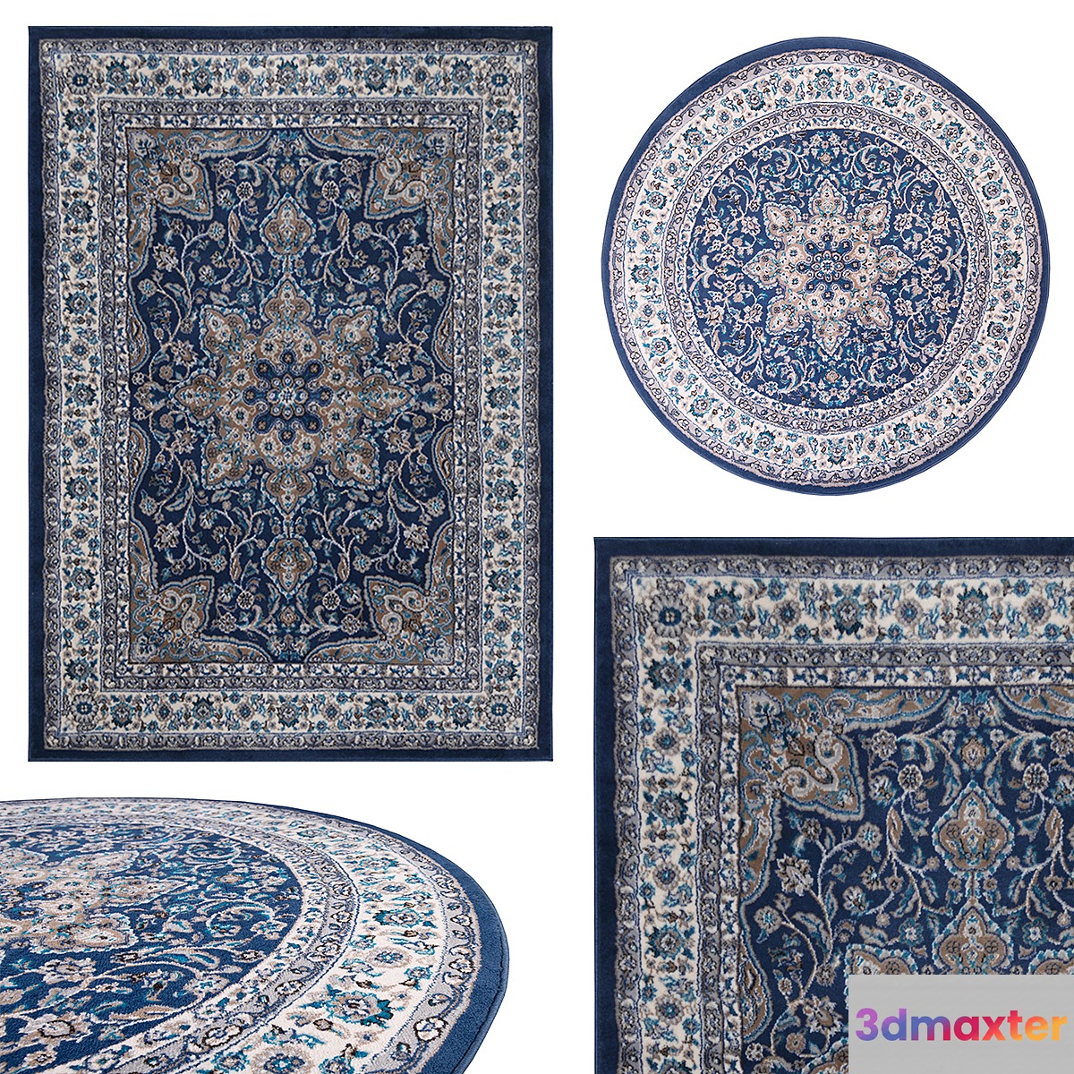 Violet Navy Oriental