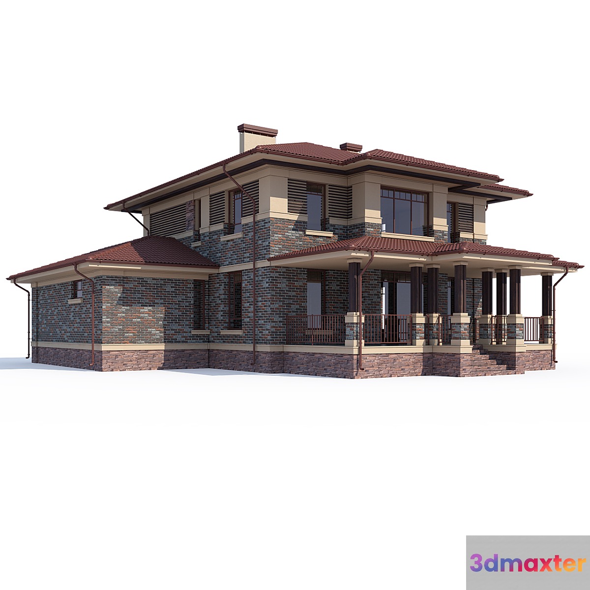 ABS House V82 3D Max