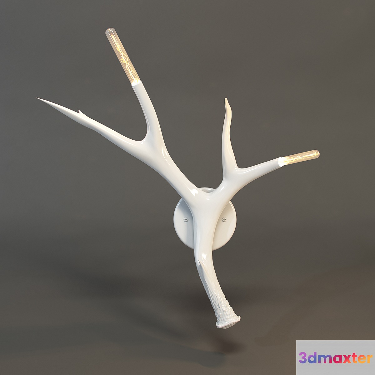 ROLL and HILL Superordinate Antler Sconce by Jason Miller 3D model 3D Max