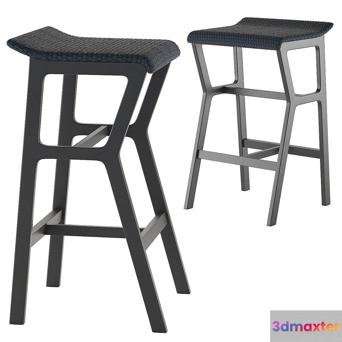 Traba Nhino bar stool 3D Max