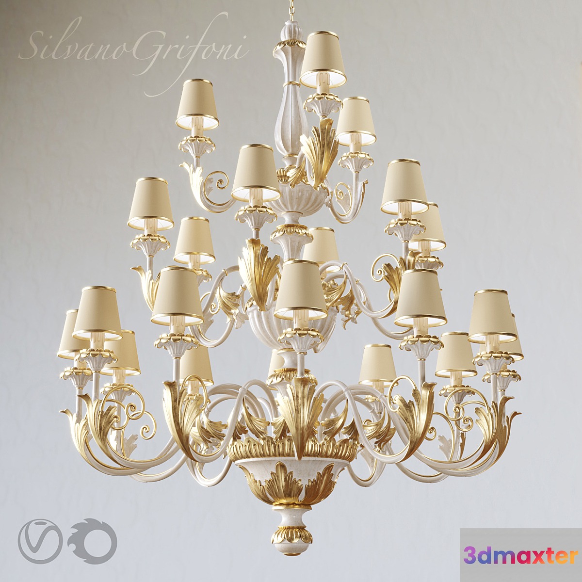Chandelier Silvano Grifoni 21 3D Max