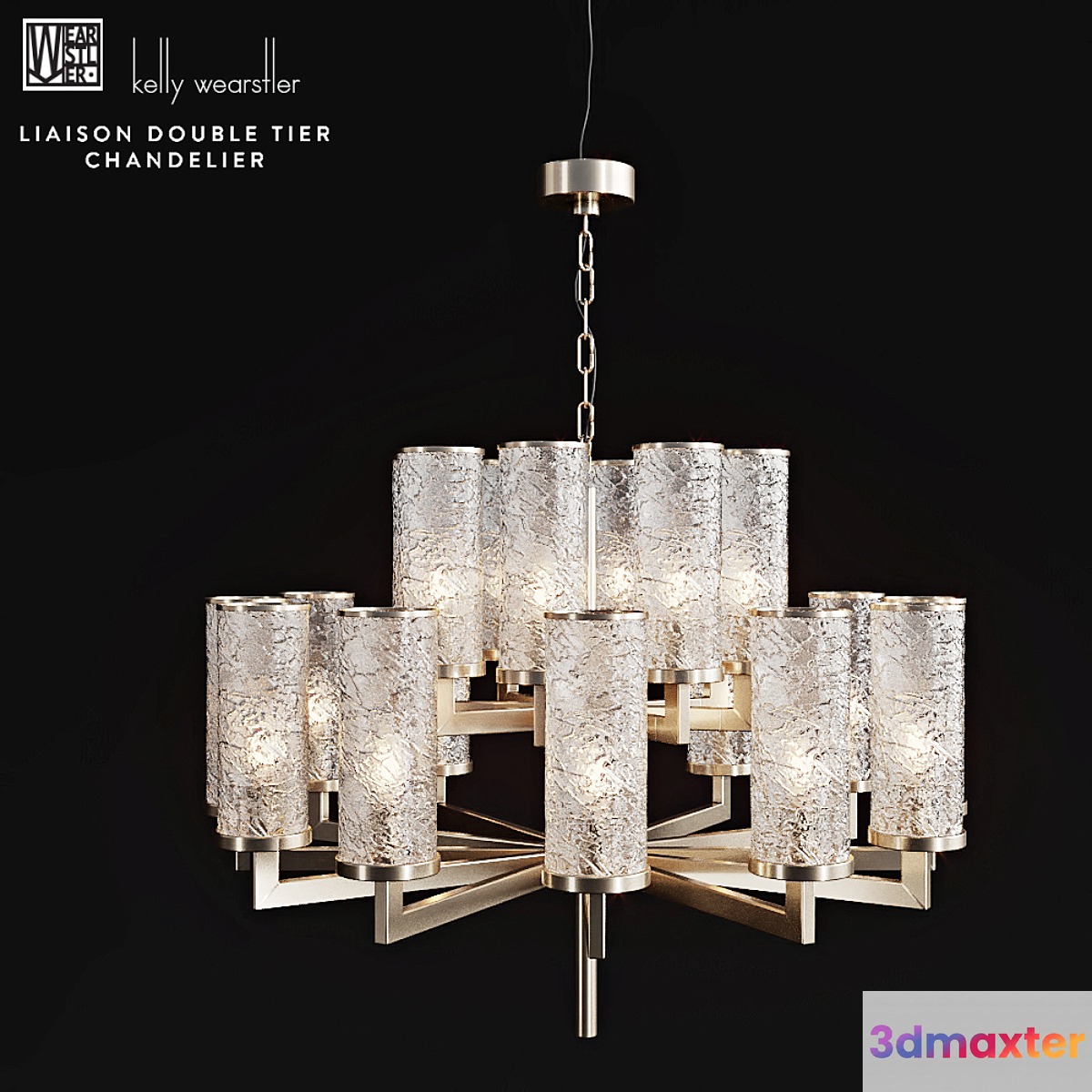 Kelly Wearstler Liaison Double Tier Chandelier