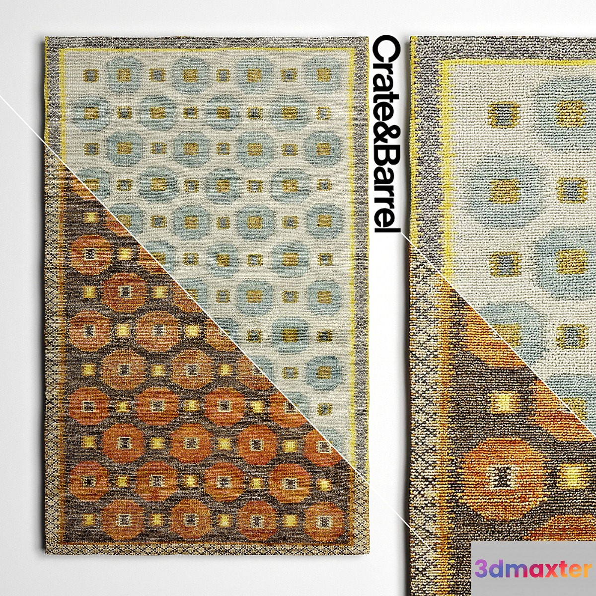 Carpet Crate and Barrel Series Alvy 3D Max
