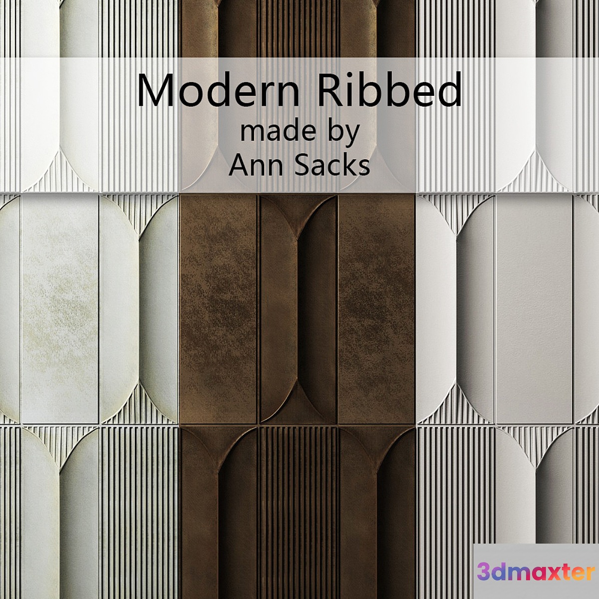Tile Modern Ribbed by Ann Sacks