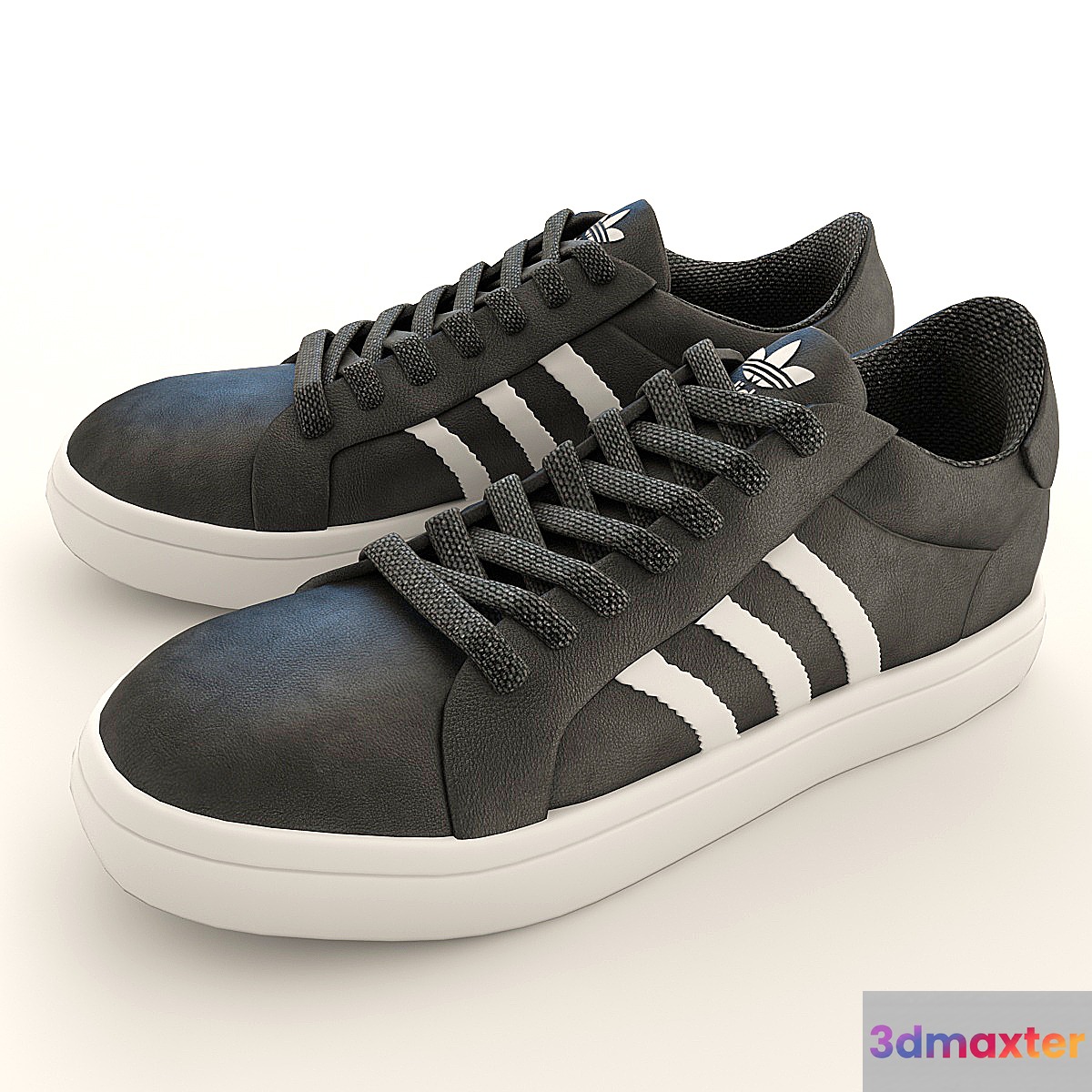 Adidas sneakers 3D Max