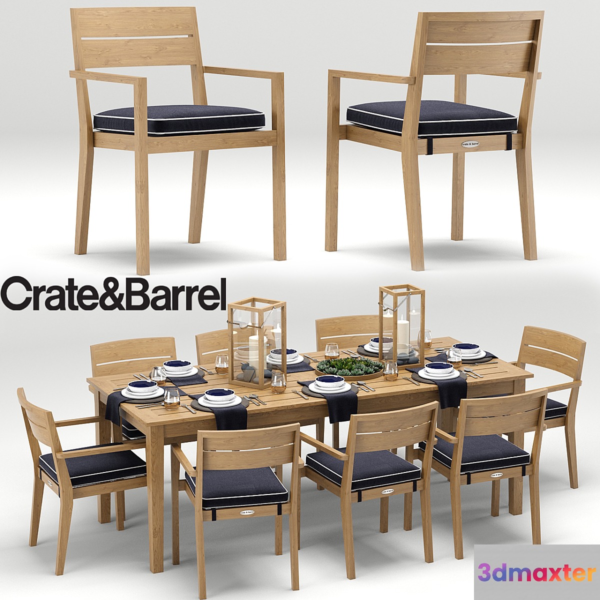 Regatta Dining Collection Crate&Barrel