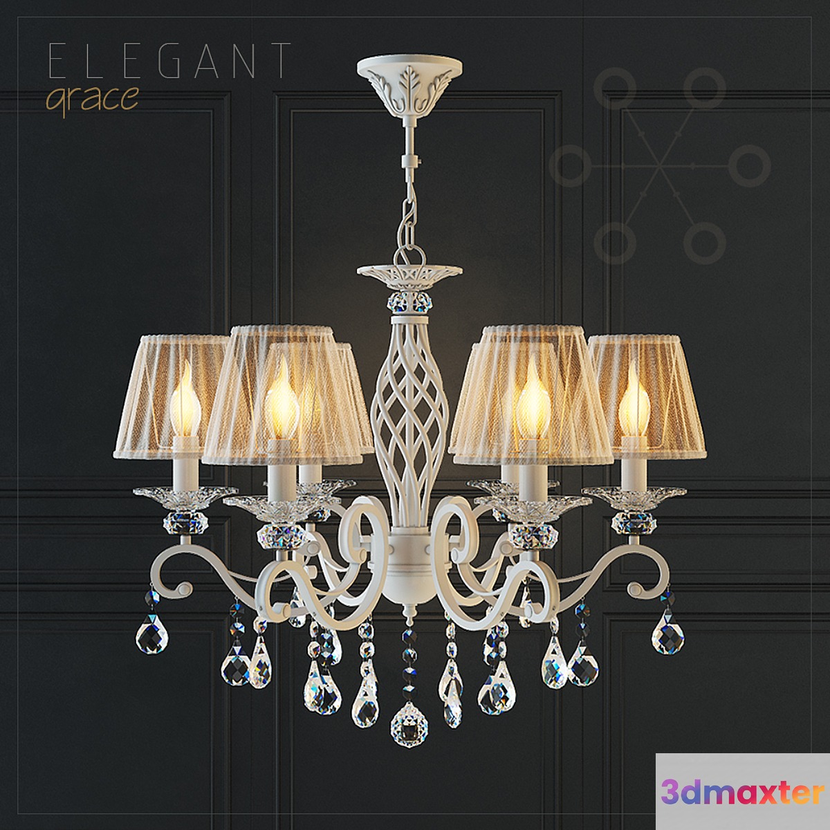 Chandelier Maytoni ARM247-06-G