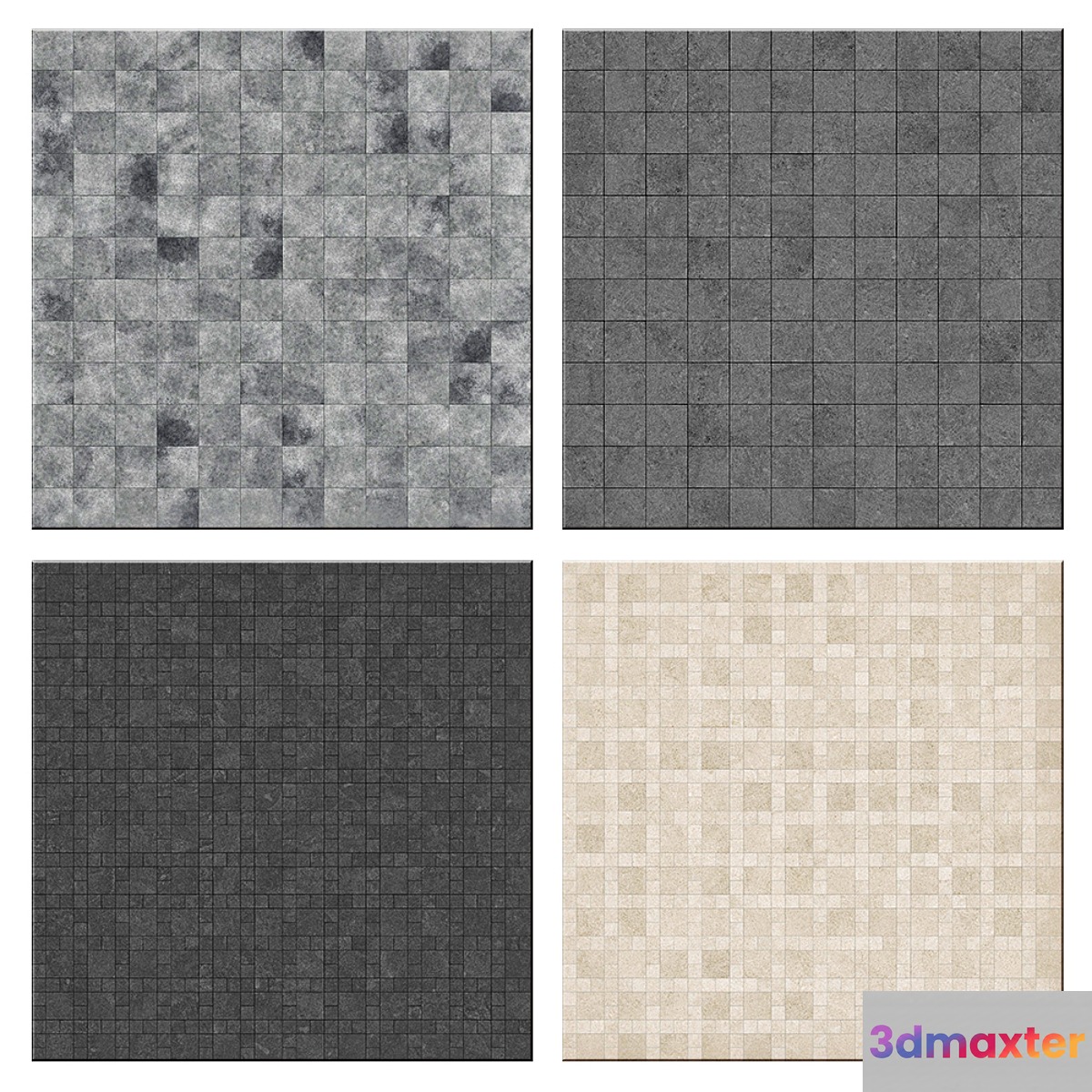 Floor tiles_2 3D Max